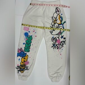 Trendy Minnie Mouse Graphic Sweatpants for Stylish Comfort for kids size 13/14